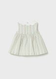 VESTIDO RAYAS LINO
