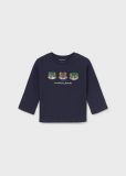 CAMISETA M/L BORDADOS
