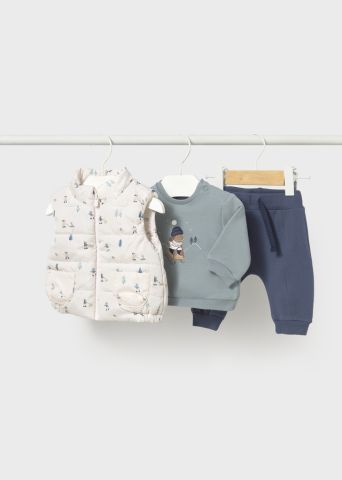 CHANDAL 3 PIEZAS CHALECO