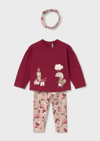 CONJ.LEGGINGS CON DIADEMA