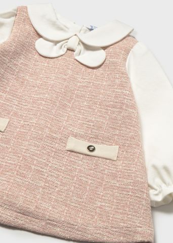VESTIDO COMBINADO PUNTO TWEED