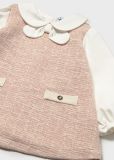 VESTIDO COMBINADO PUNTO TWEED