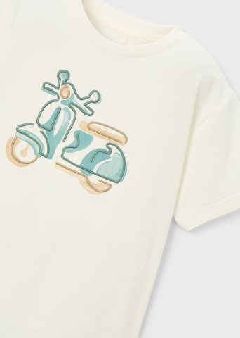 CAMISETA M/C BORDADO