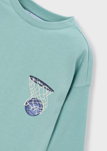 CAMISETA M/L BACK PRINT