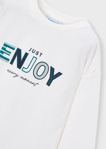 CAMISETA M/L PUFF PRINT