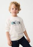 CAMISETA M/L PUFF PRINT