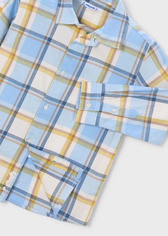 CAMISA M/L CUADROS