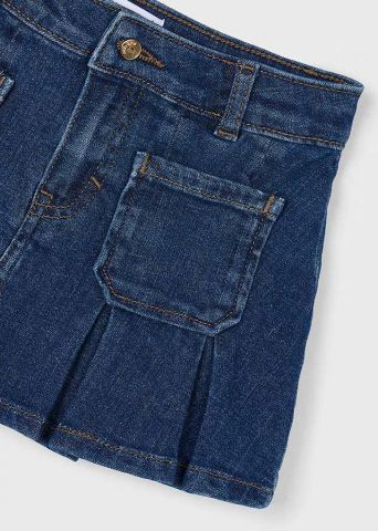 FALDA DENIM TABLAS
