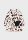 VESTIDO FELPA BOLSO